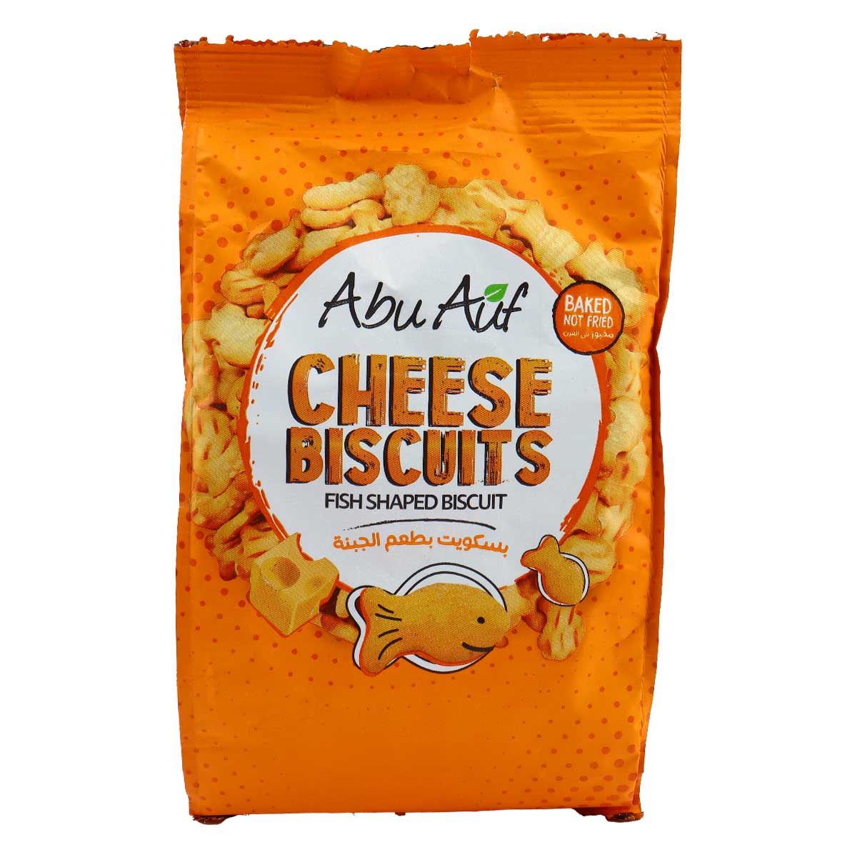 Abu Auf Cheese Biscuits Fish Shaped 80g