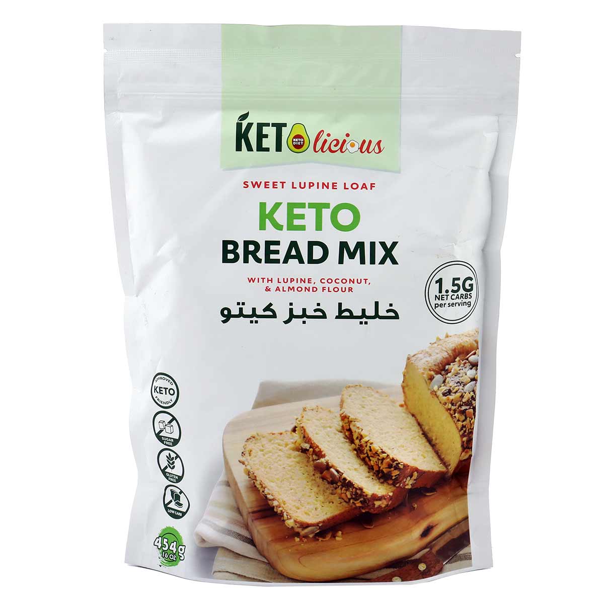 Keto Licious Keto Bread Mix 454g