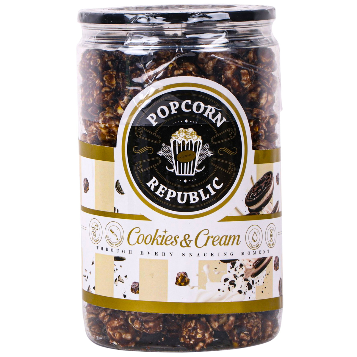 Cookies And Cream Flavored Popcorn 165g