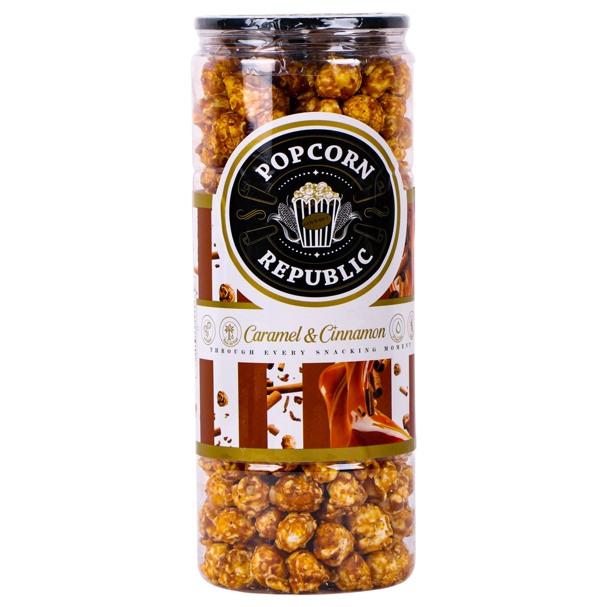 Caramel And Cinnamon Flavored Popcorn 280g