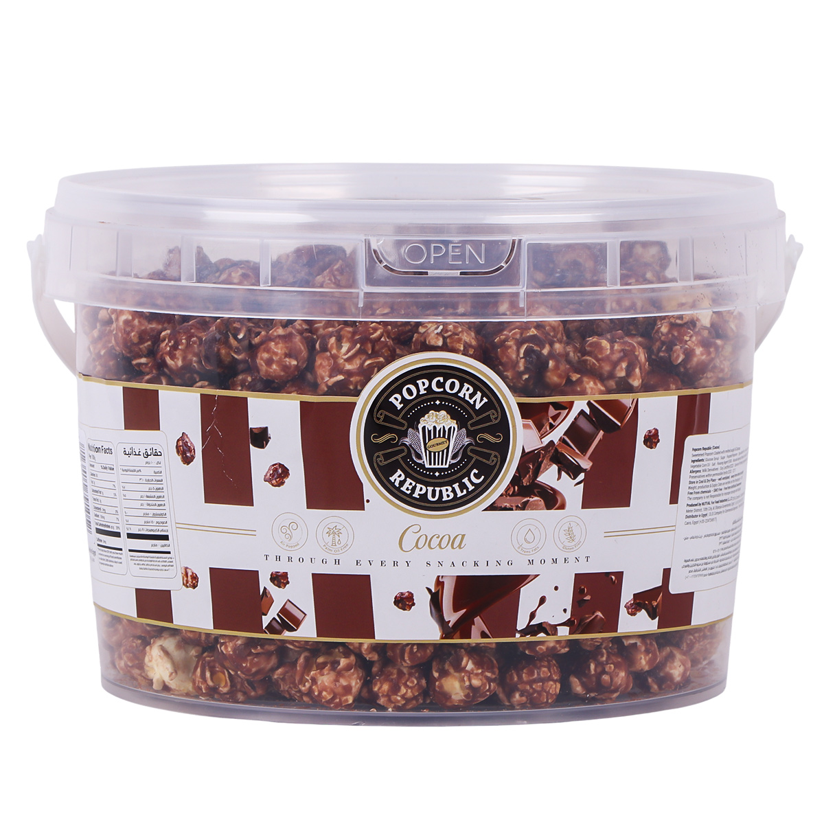 Cocoa Flavored Popcorn 500g