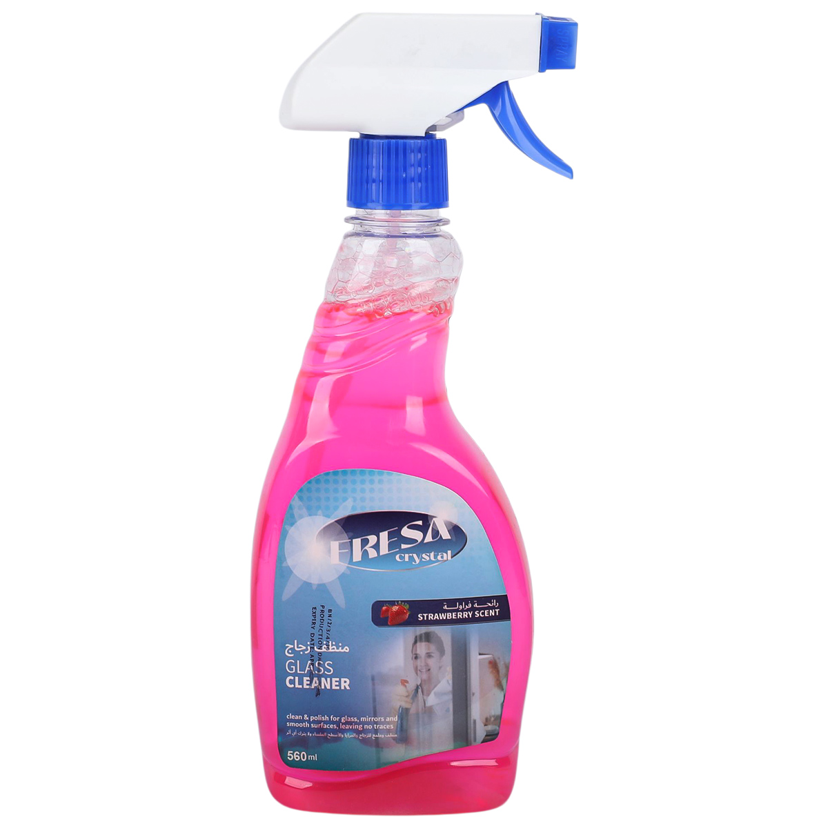 Fresa Crystal Glass Cleaner Strawberry 560ml
