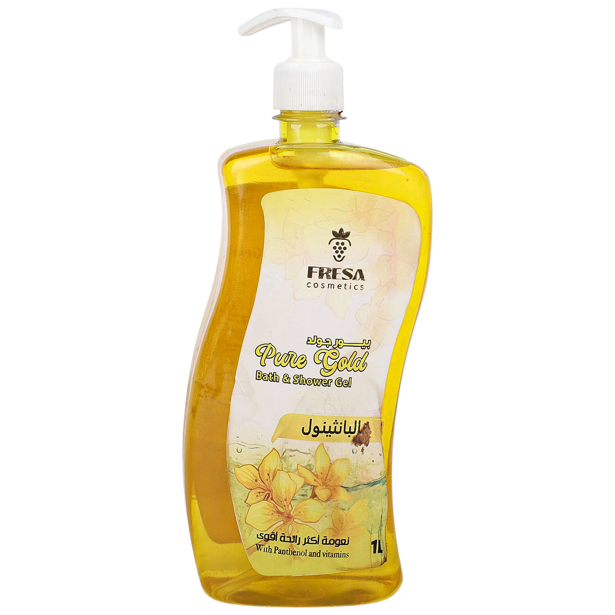 Fresa Cosmetics Pure Gold Bath & Shower Gel 1L