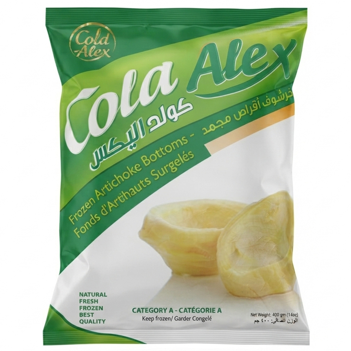 Cold Alex Frozen Artichoke Buttons 400g