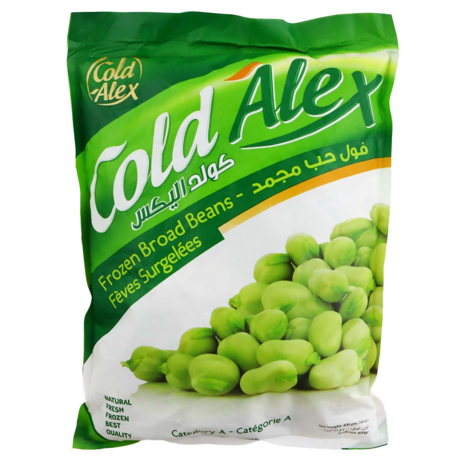 Cold Alex Frozen Broad Beans 400g
