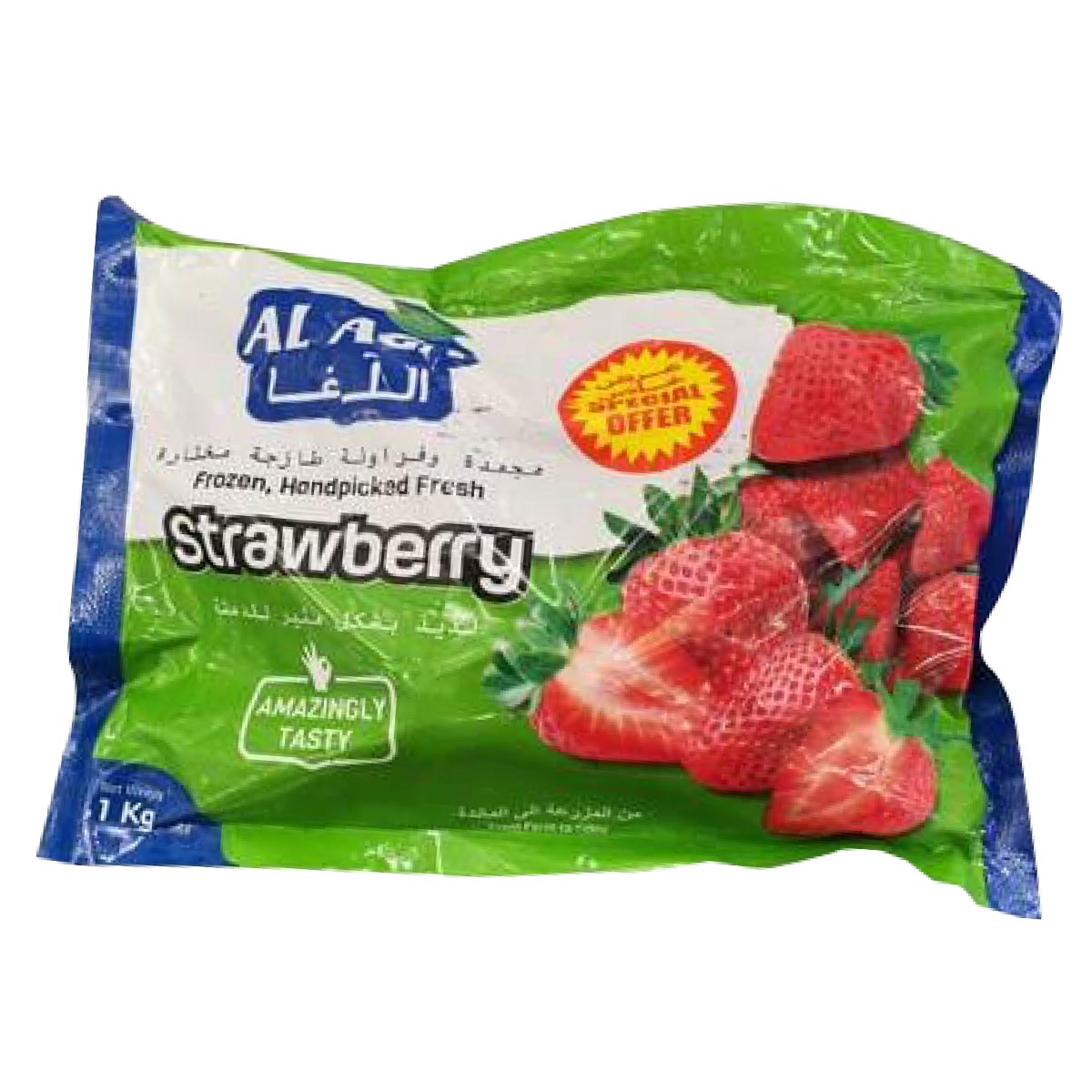 Al Aga Frozen Strawberry 1Kg