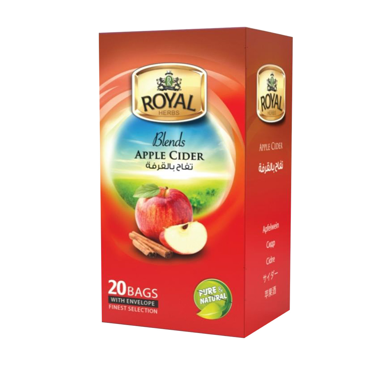 Royal Herbs Apple Cider 20 Bags