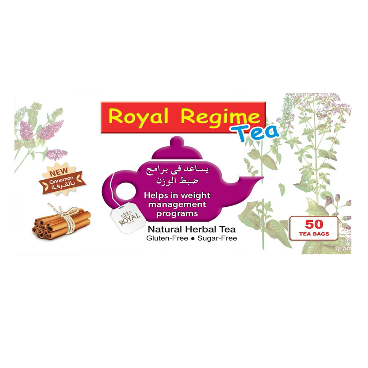 Royal Regime Tea Cinnamon 50 Bags