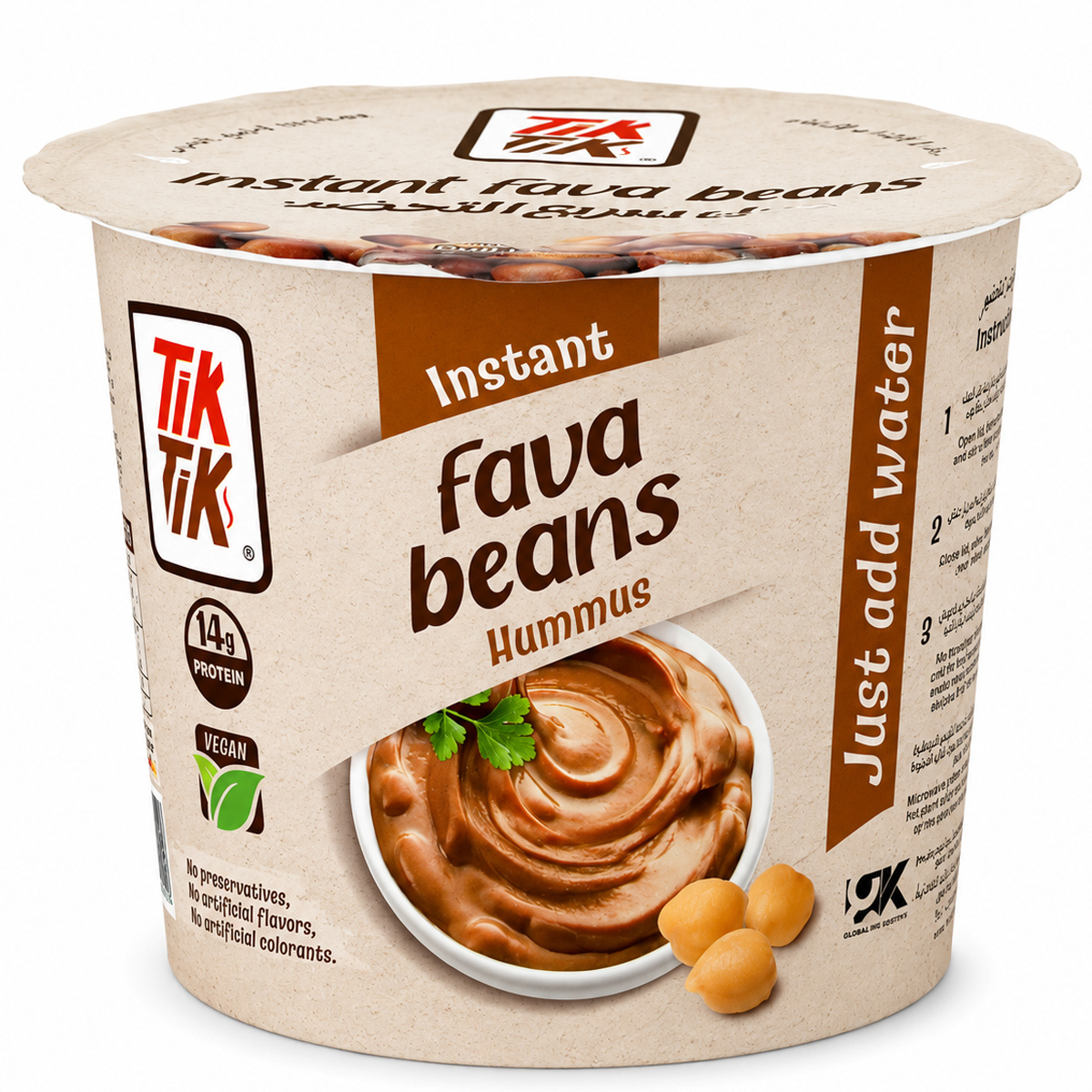 Tik Tik Instant Fava Beans Hummus 80g