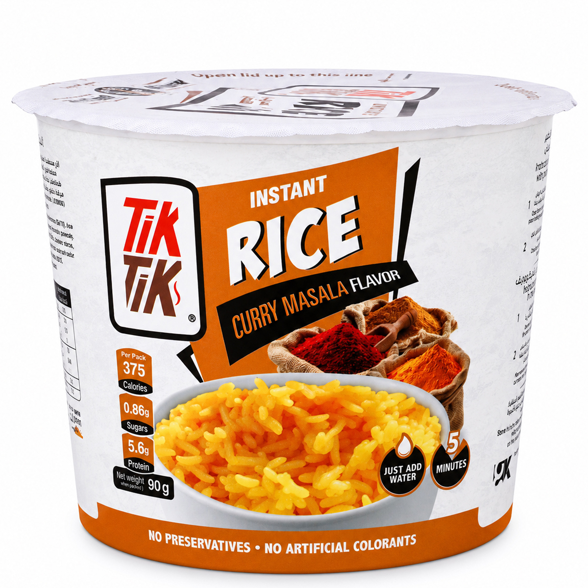 Tik Tik Instant Rice Curry Masala Flavor 90g