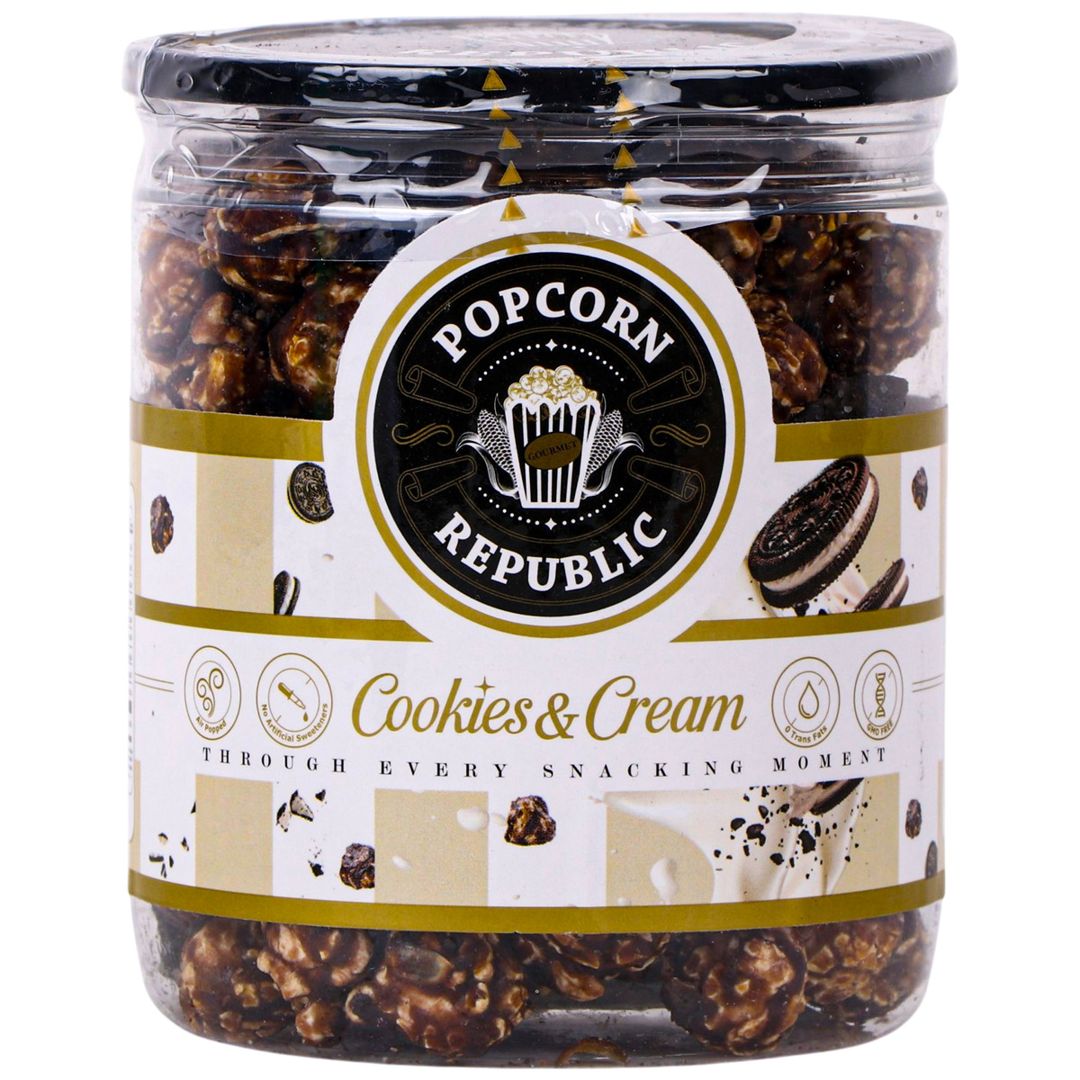 Cookies And Cream Flavored Popcorn 100g
