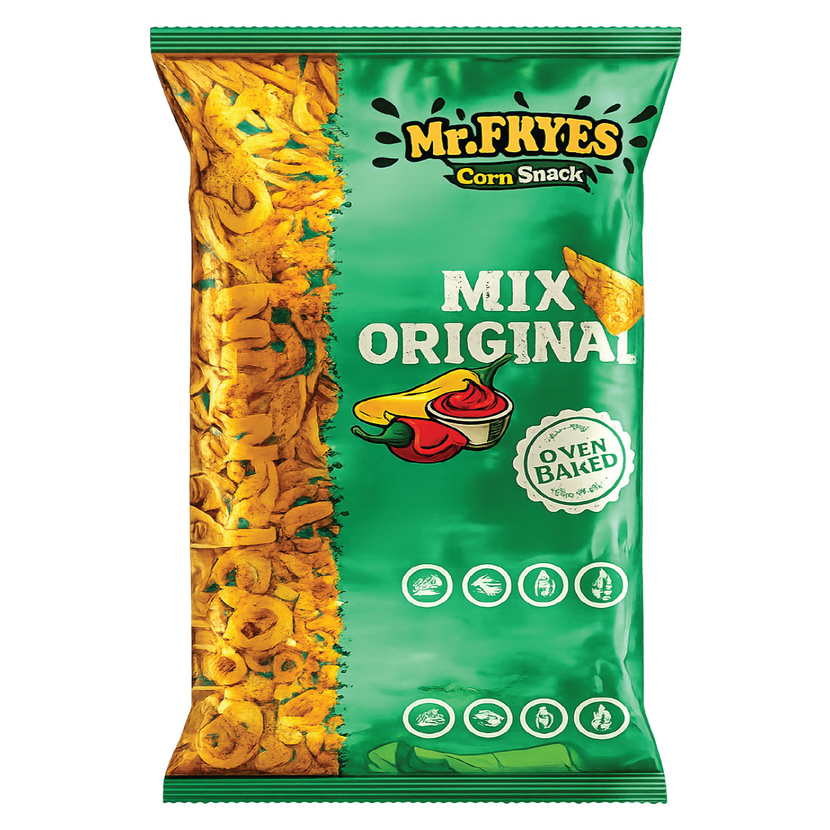 Mr. Fkyes Original Corn Snack Mix
