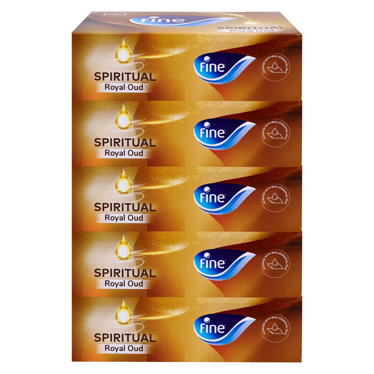 Fine Wellness Scents Spiritual Silver Oud Wipes 5 Boxes