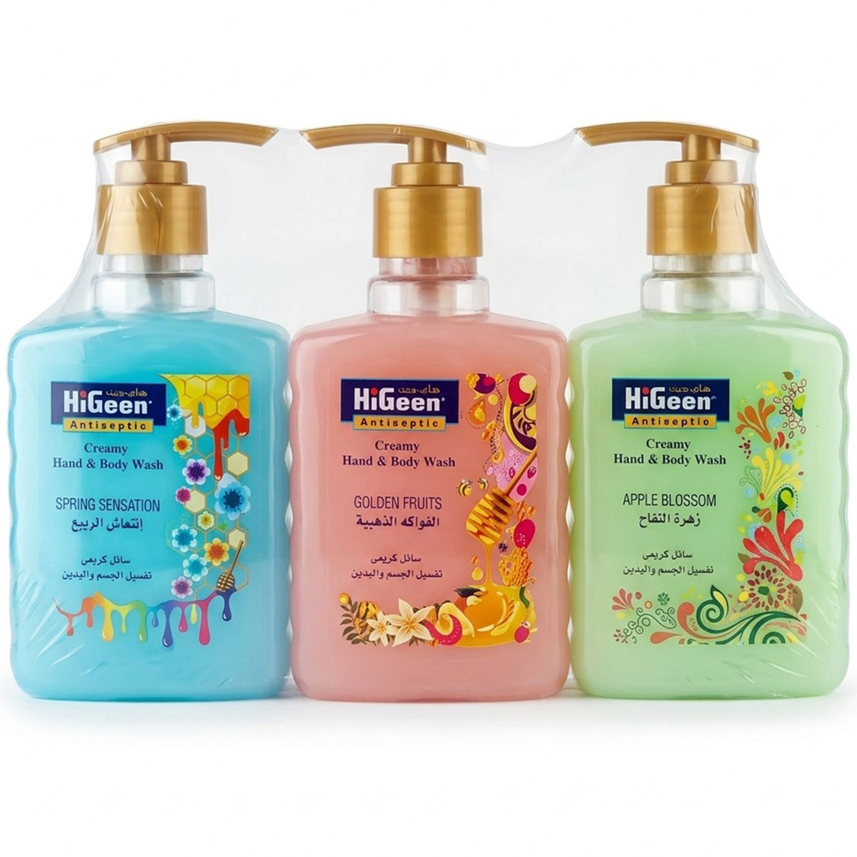 Higeen Creamy Hand & Body Wash Set