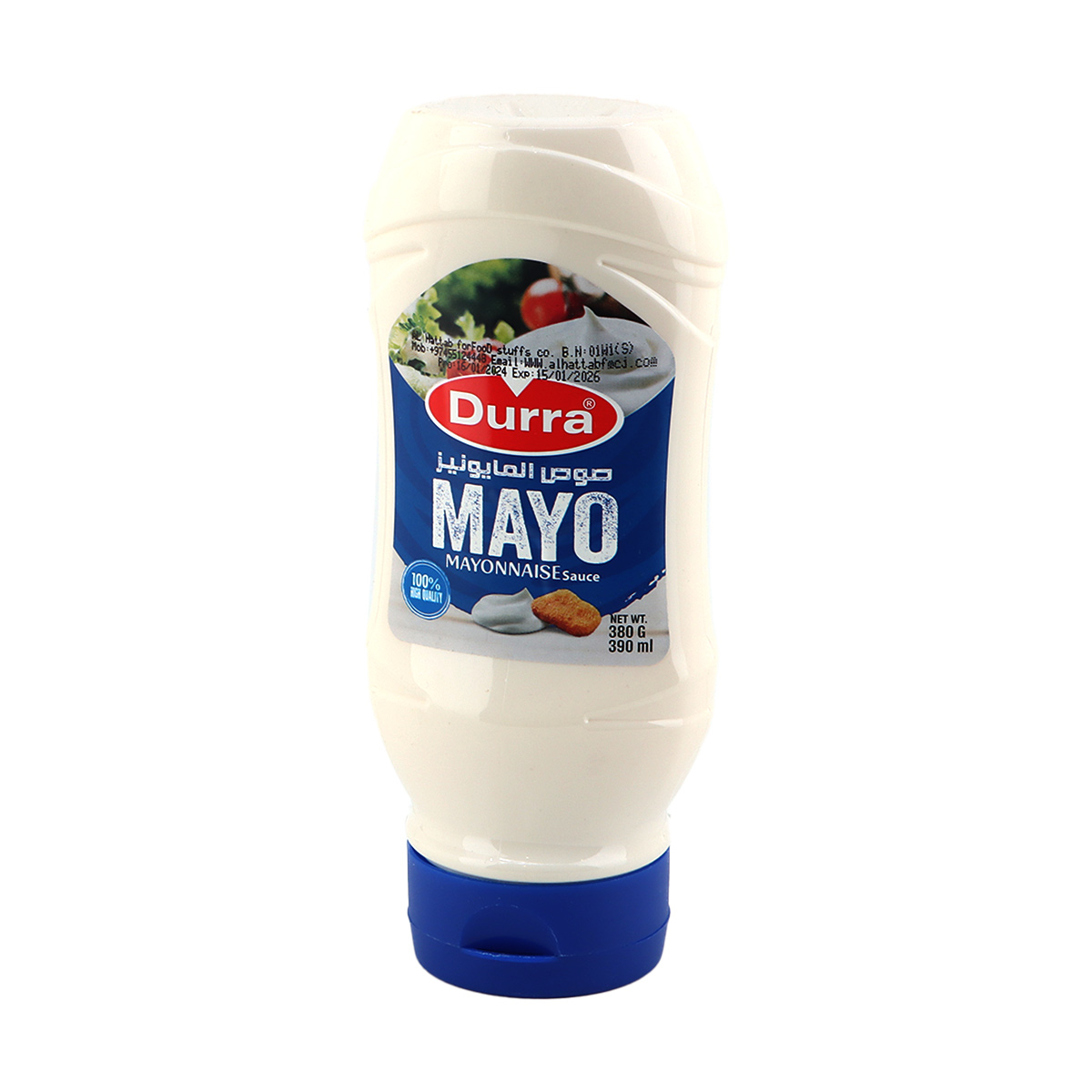 Durra Mayonnaise Squeeze 380g