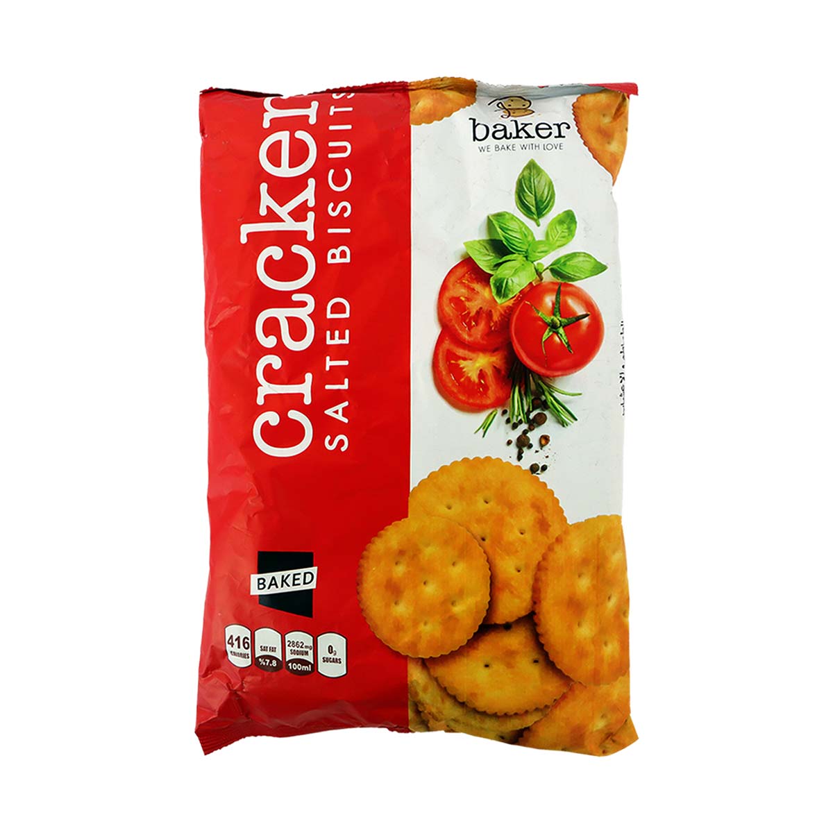 Baker Crackers Salted Biscuits 250g