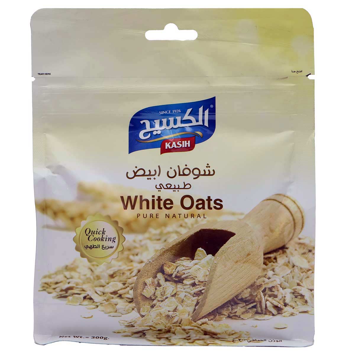 شوفان كاسيه أبيض 300 جرام