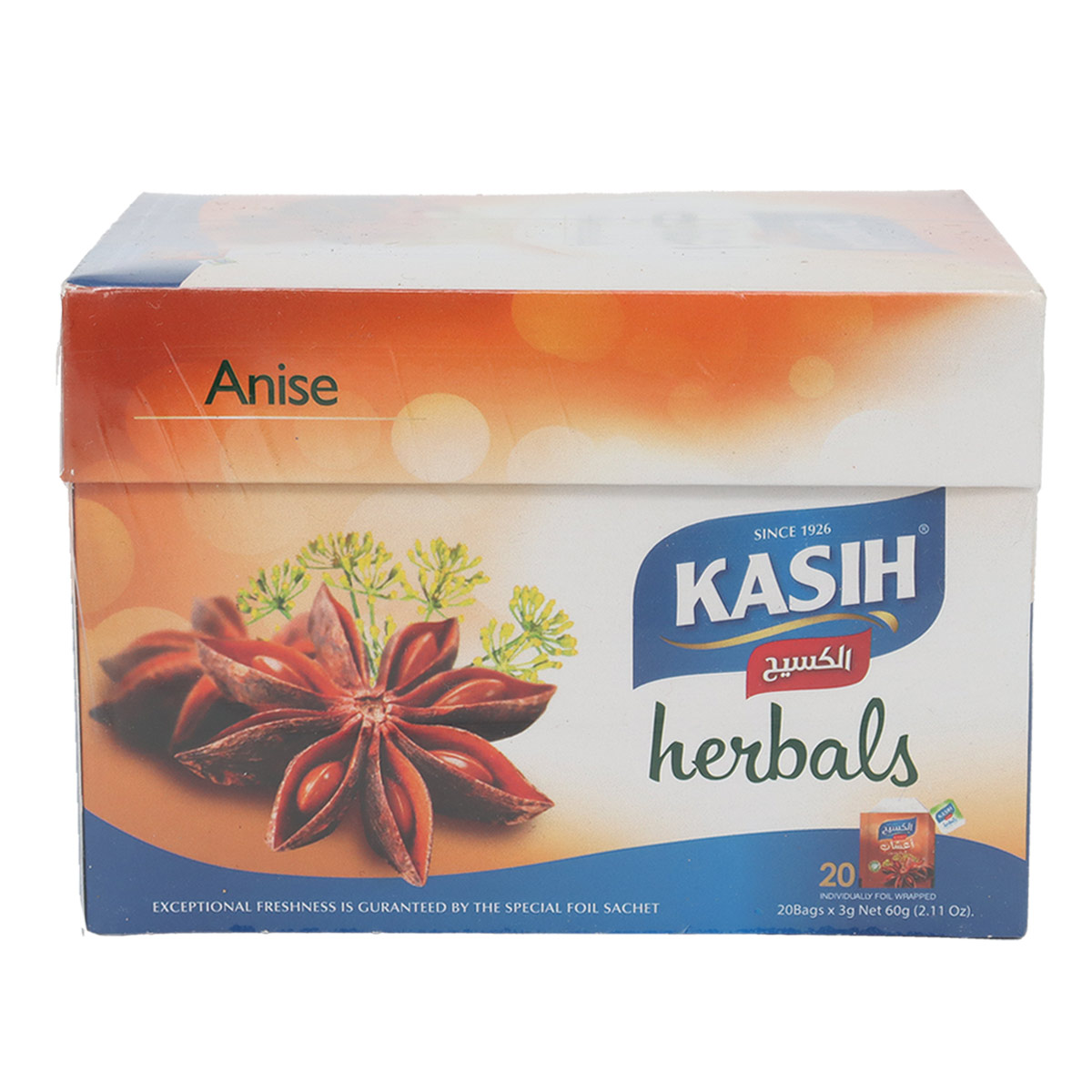 Kasih Anise Herbal Tea 20 Pieces Pack