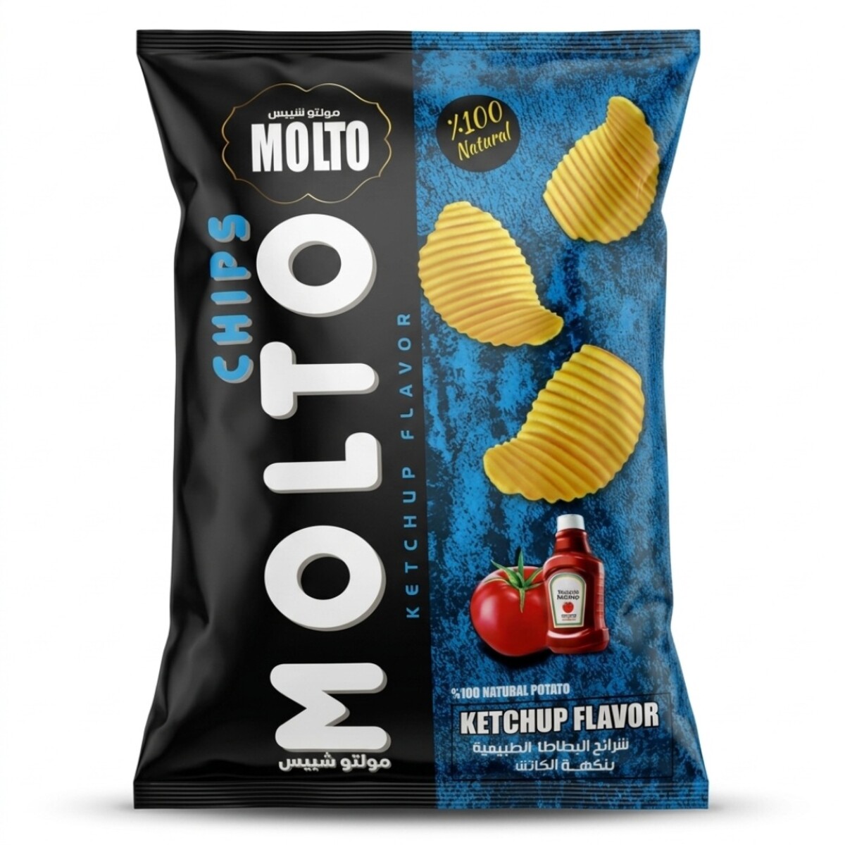 Molto Chips Ketchup Flavor 70g