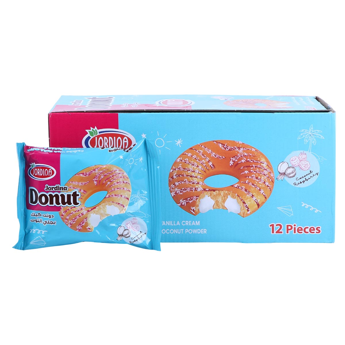 Jordina Donut Raspberry 35g