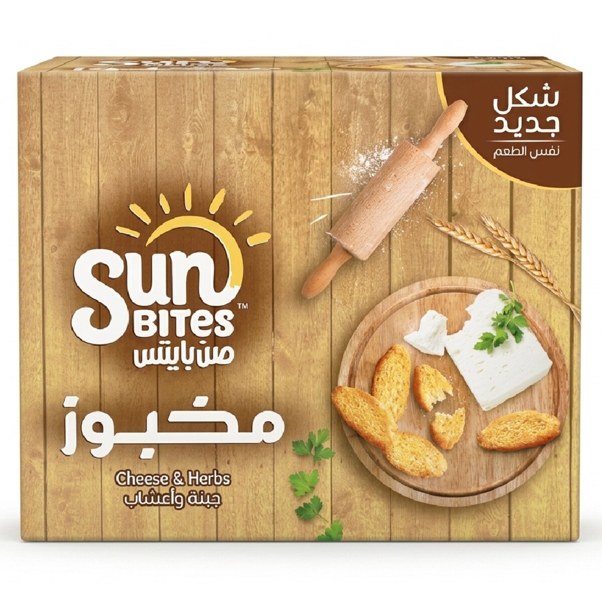 Sunbites Baked Cheese & Herbs Rusk 144x38g