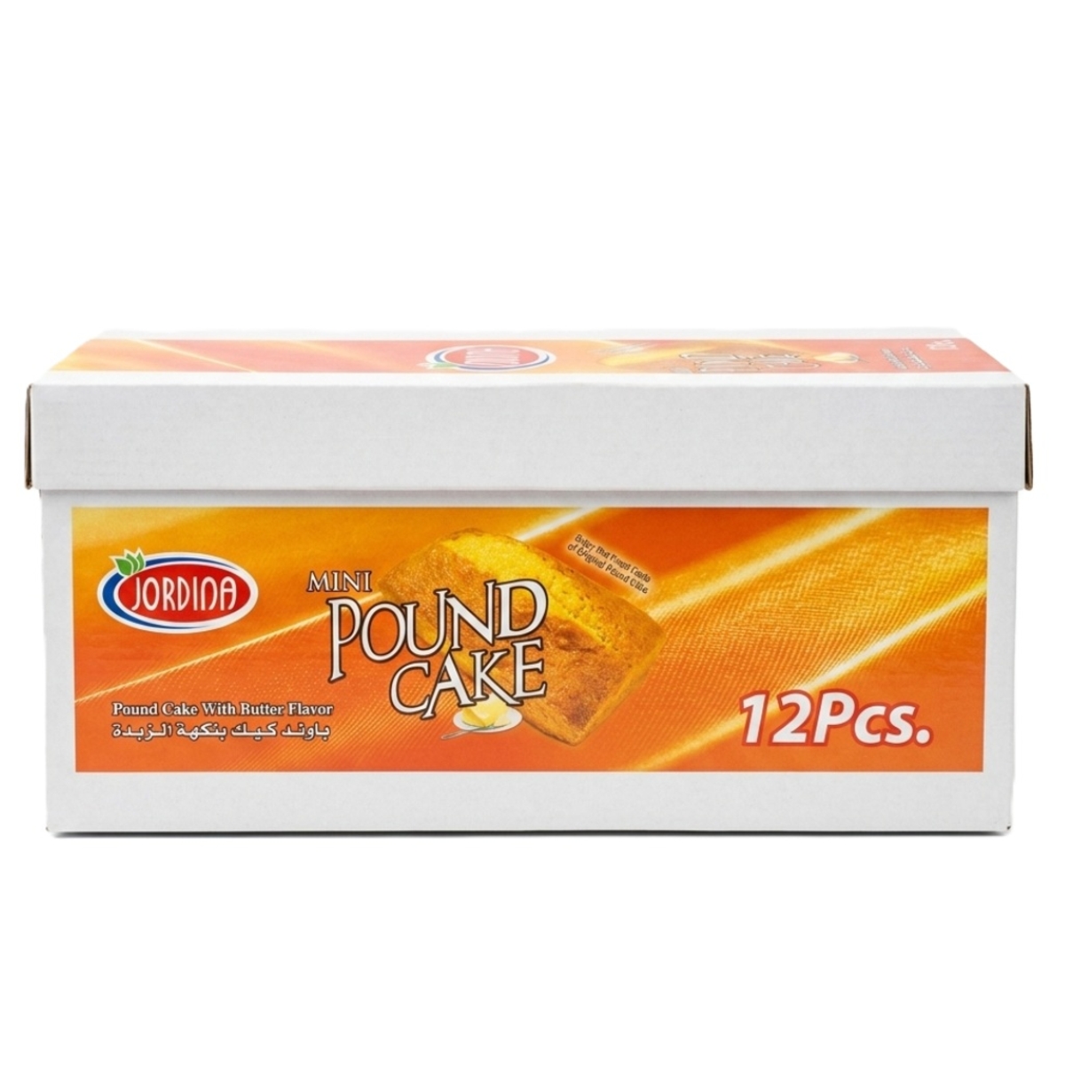 Jordina Mini Pound Cake Butter Flavor 12x38g