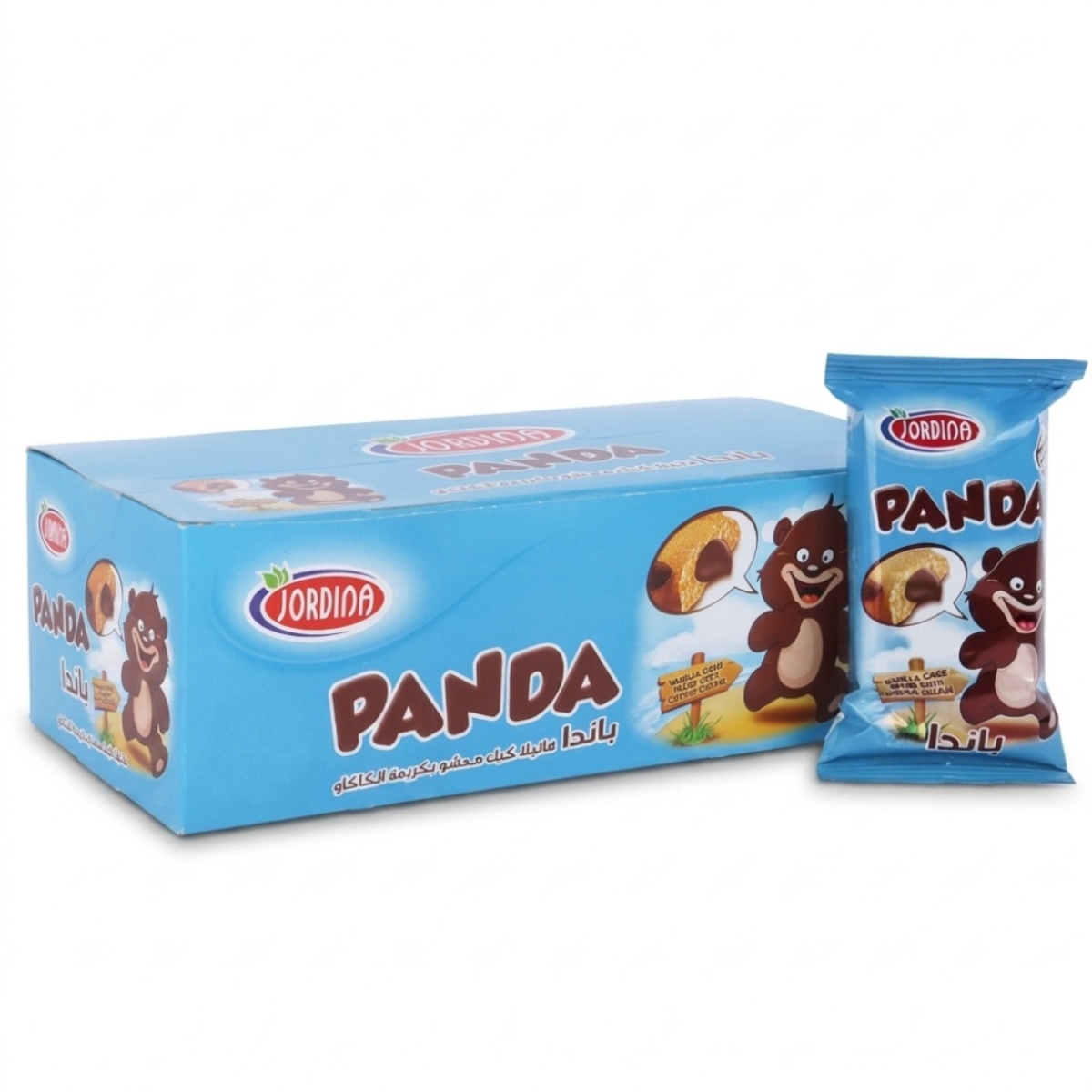 Jordina Panda Vanilla Cake with Cocoa Cream 30g