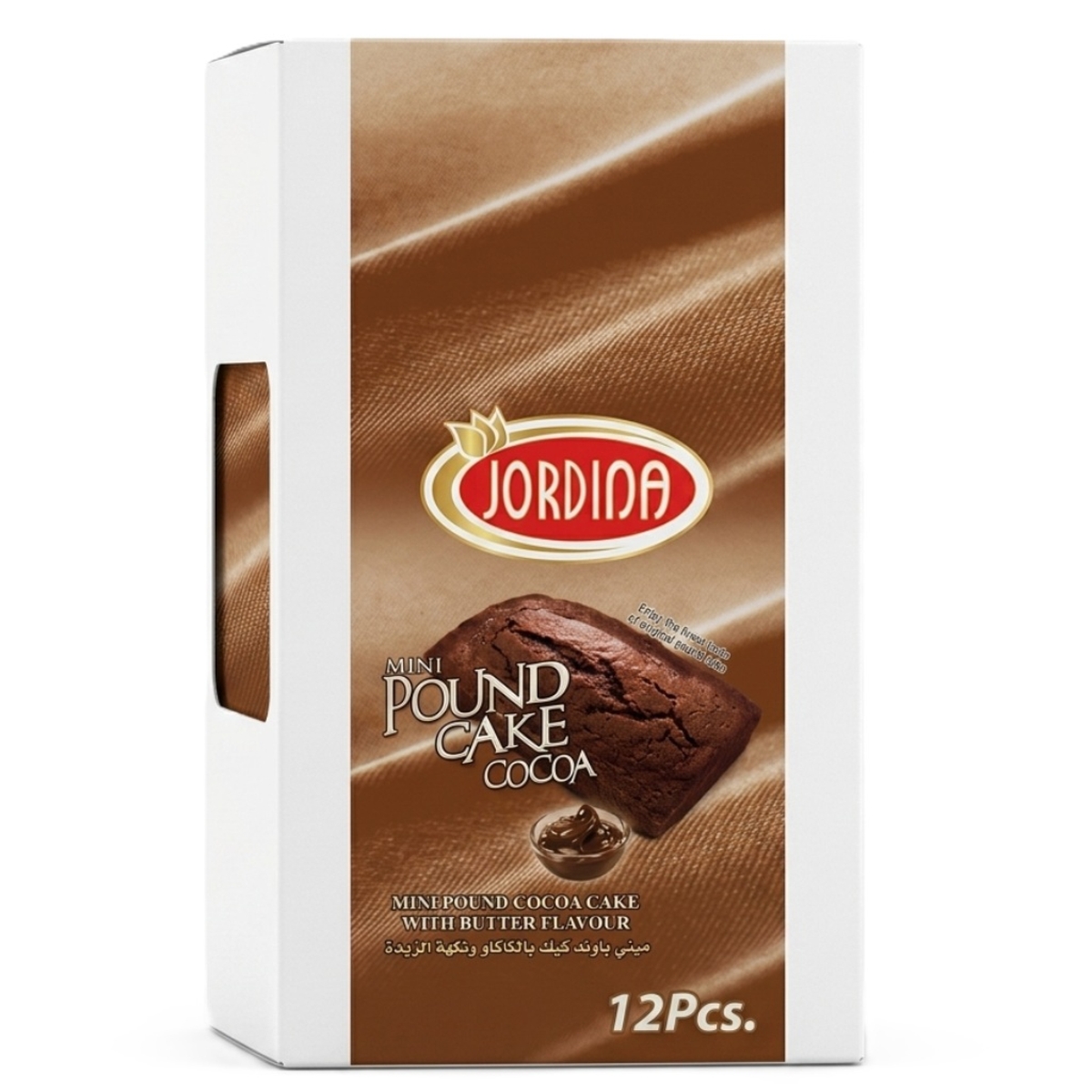 Jordina Mini Cocoa Pound Cake 12x38g