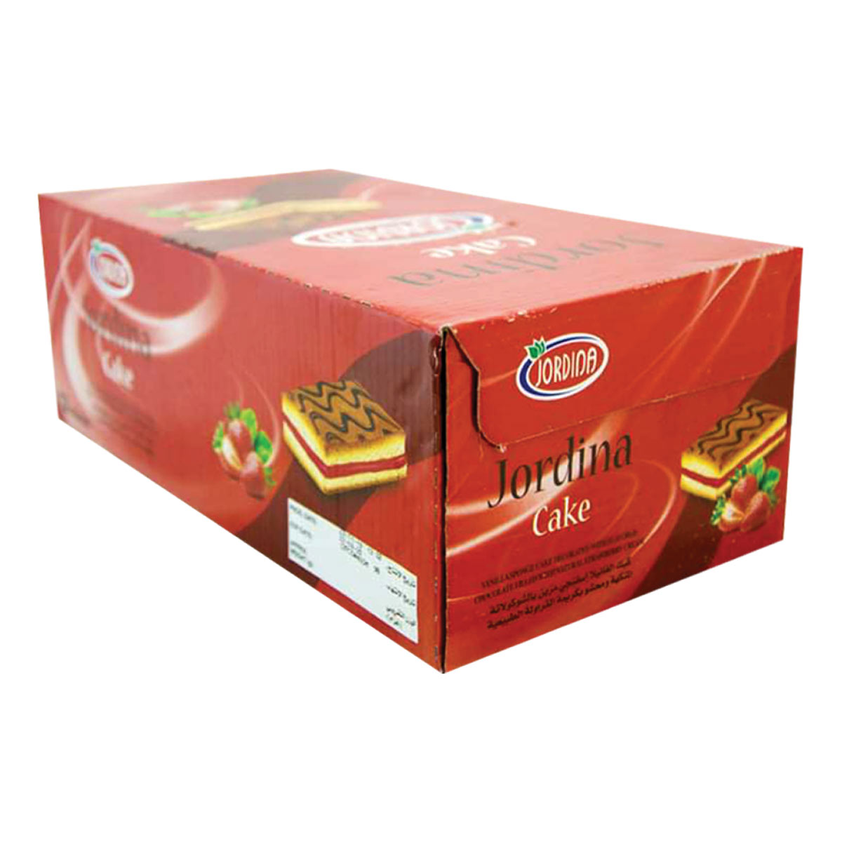 Jordina Swiss Roll Cake 12x55G