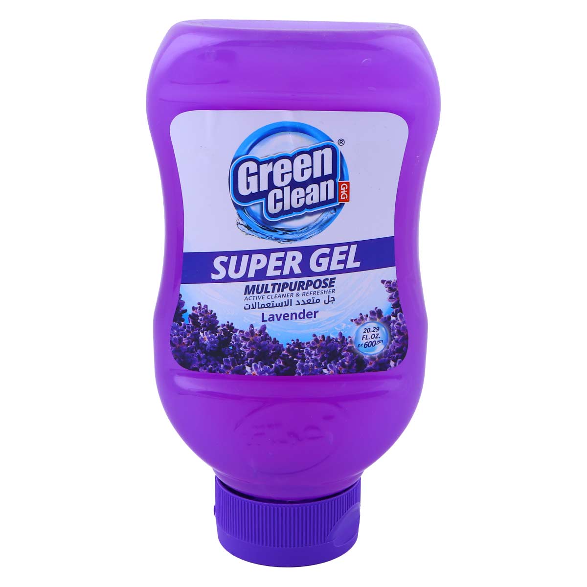 Green Super Gel Multipurpose Active Cleaner & Refresher Lavender 600ml