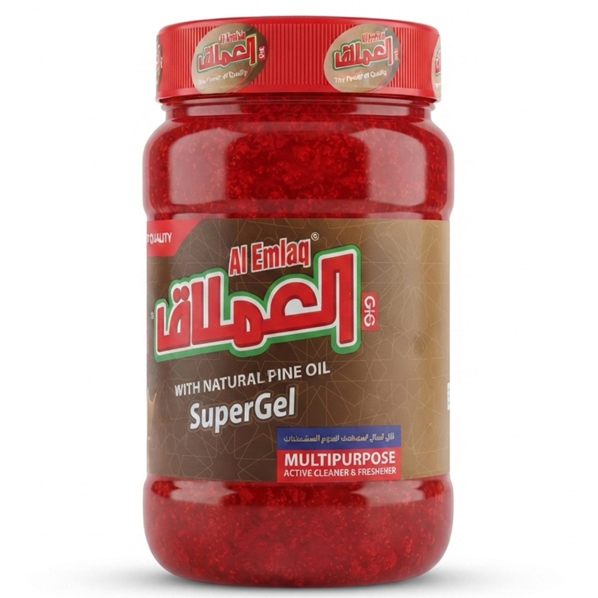 Al Emlaq Concentrated Multi Surface Cleaning Super Gel Red With Natural Pine Oil 1Kg