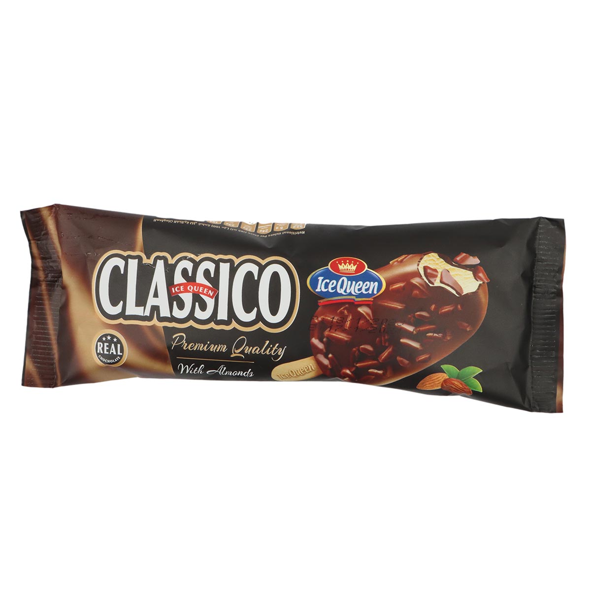 Ice Queen 95ml Classico Ice Cream Stick with Almonds