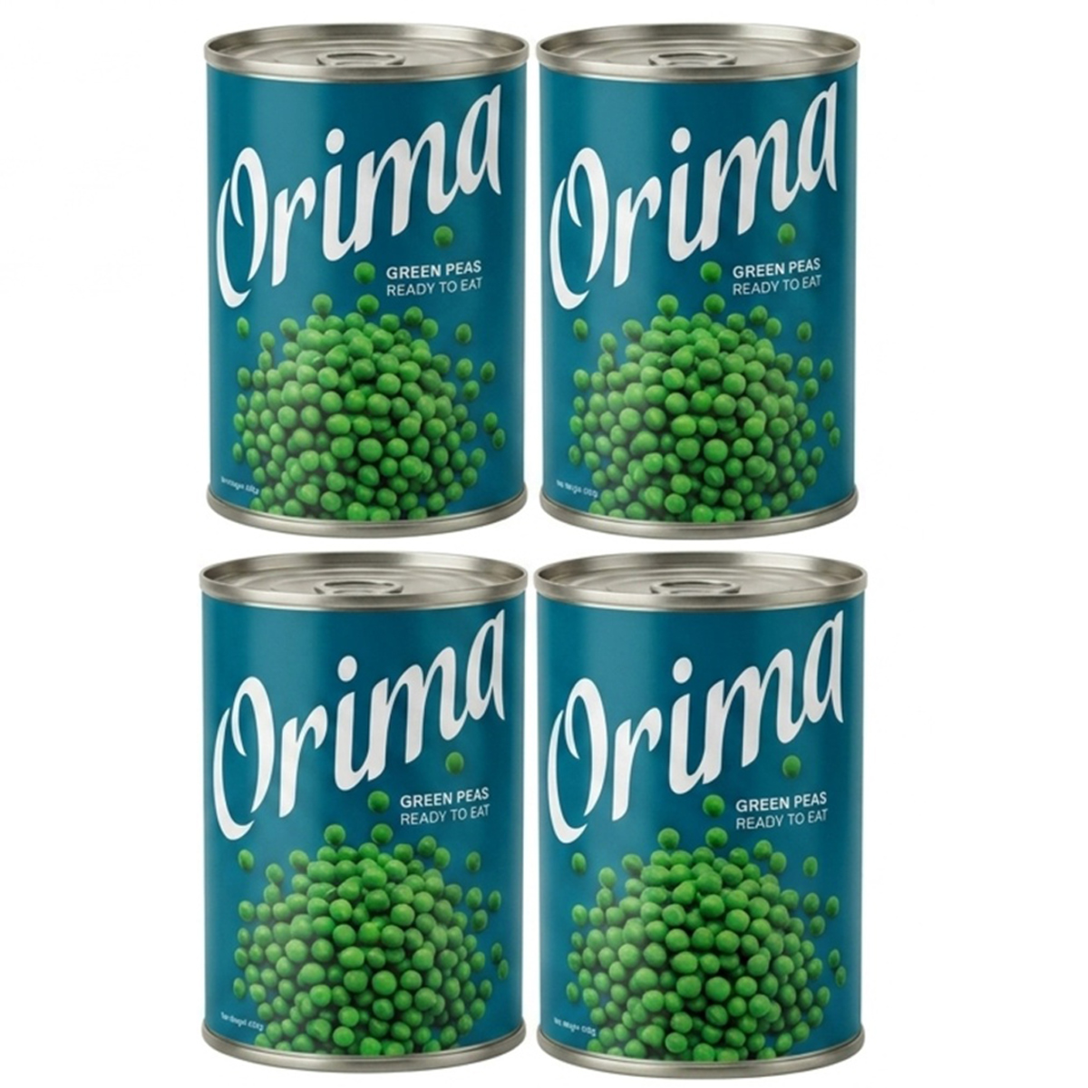 Orima Green Peas 4x400g