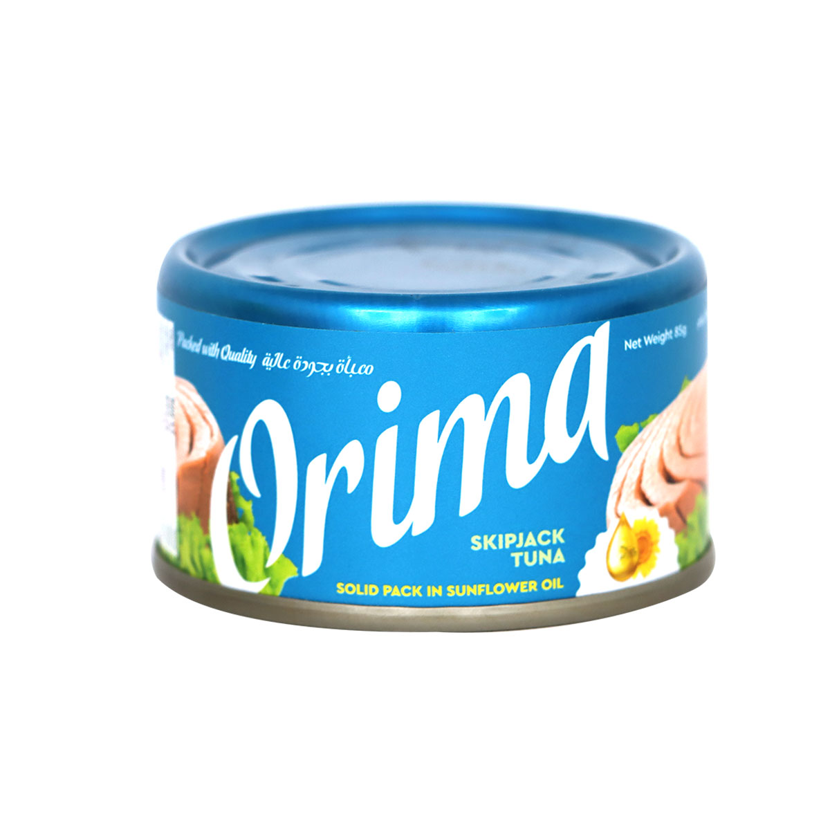 Orima Skipjack Canned Tuna Pack in Sunflower Oil 85g