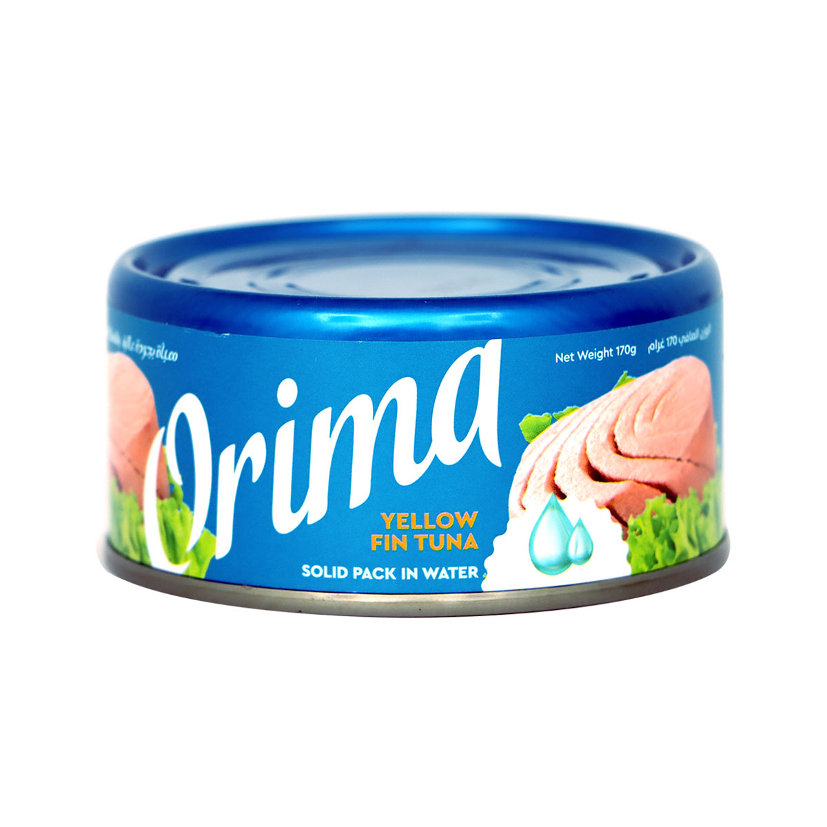Orima Yellow Fin Canned Tuna Solid Pack in Water 170g