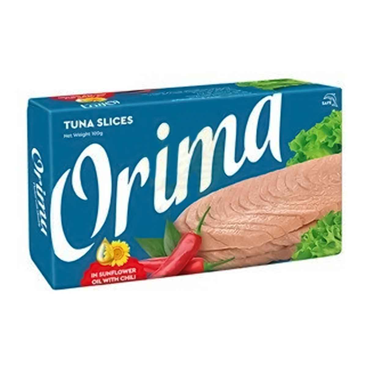 Orima Canned Tuna Slices With Chili 100g