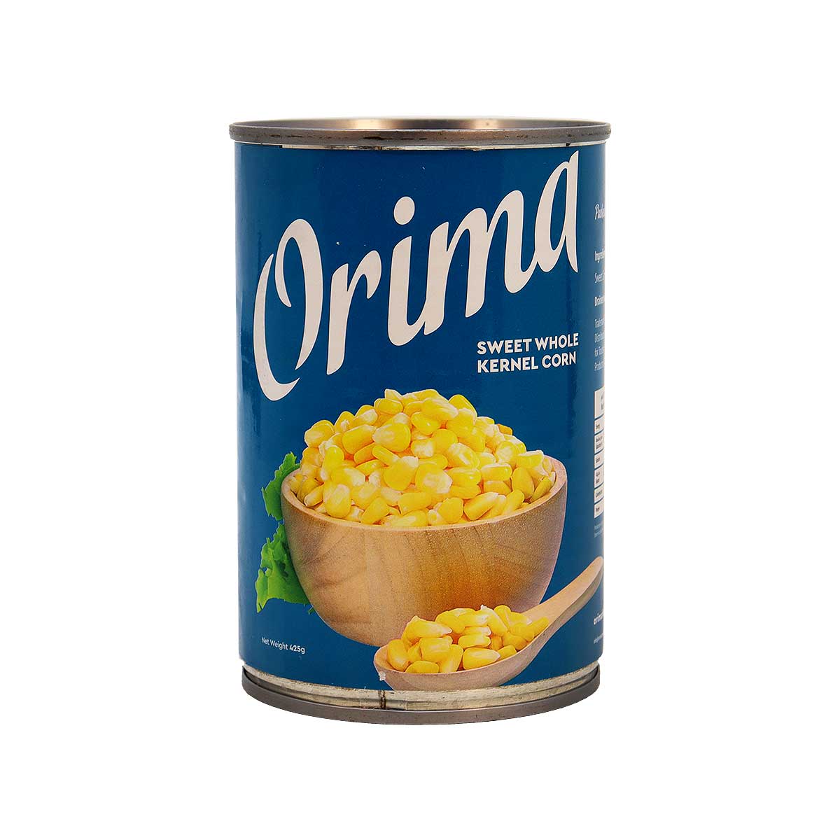 Orima Sweet Whole Kernal Canned Corn 425g
