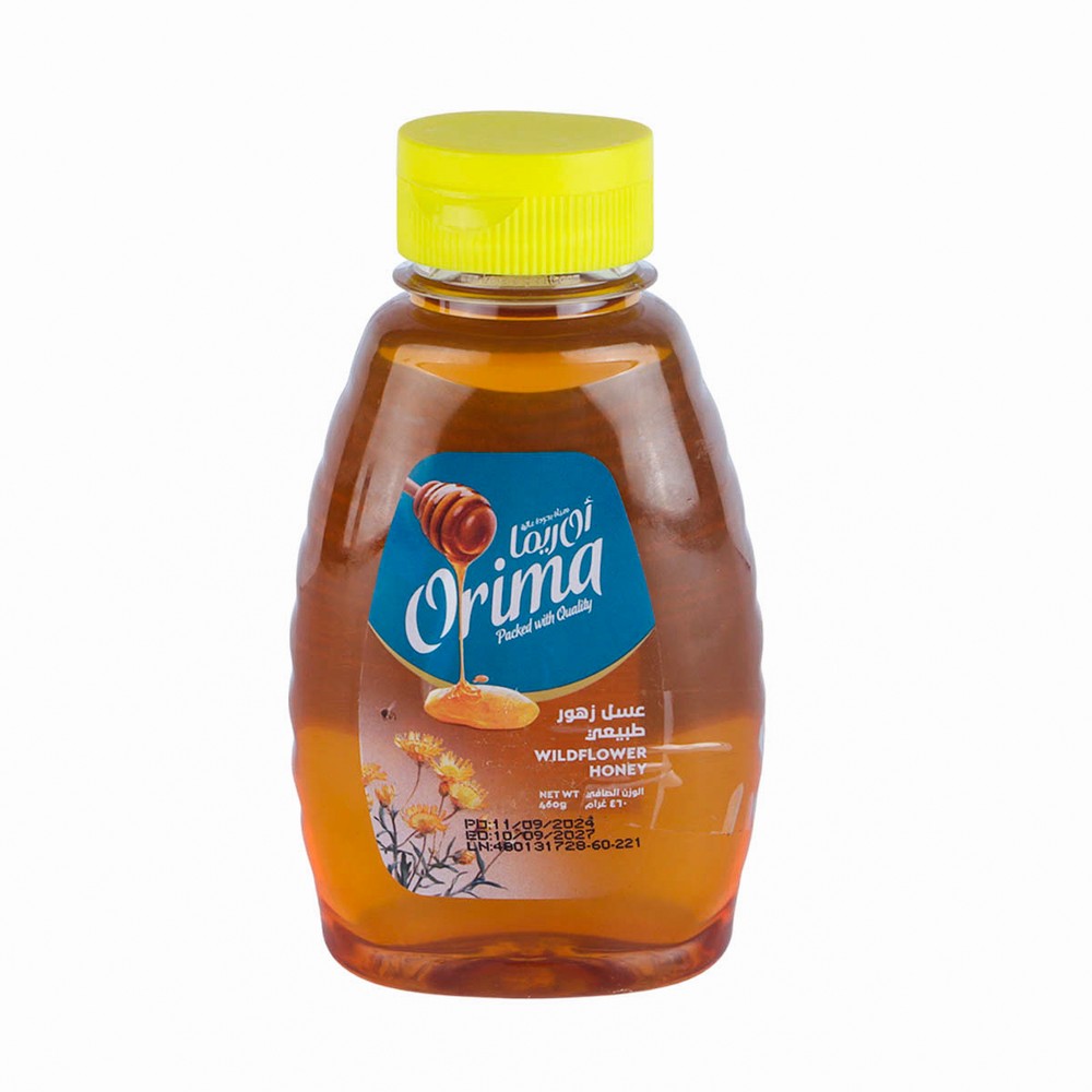 Orima Wildflower Honey 454 gm-Btl