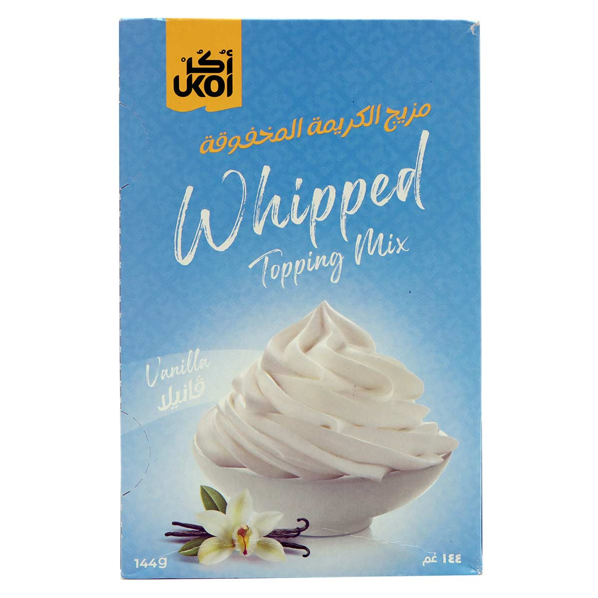 Ukol Custard Whipped Topping Mix 144g