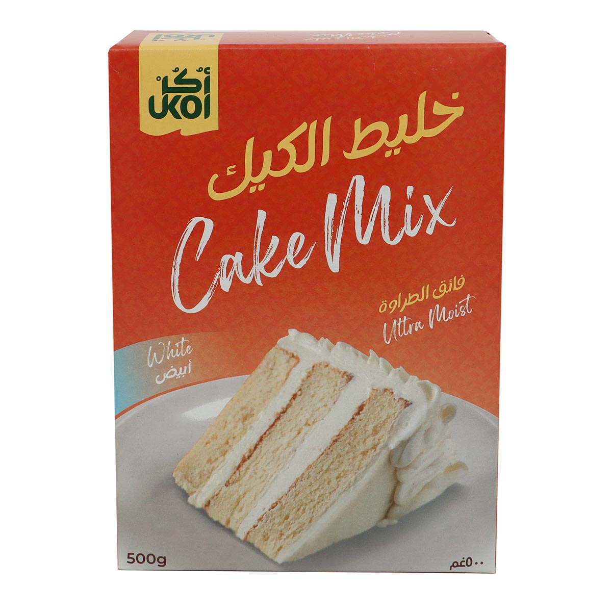مزيج الكيك الأبيض من أوكول ٥٠٠ غرام