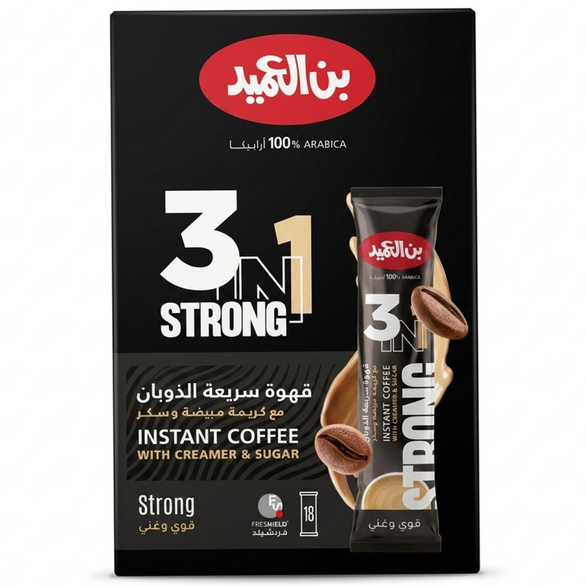 Alameed 3 In 1 Strong Instant Coffee 360g