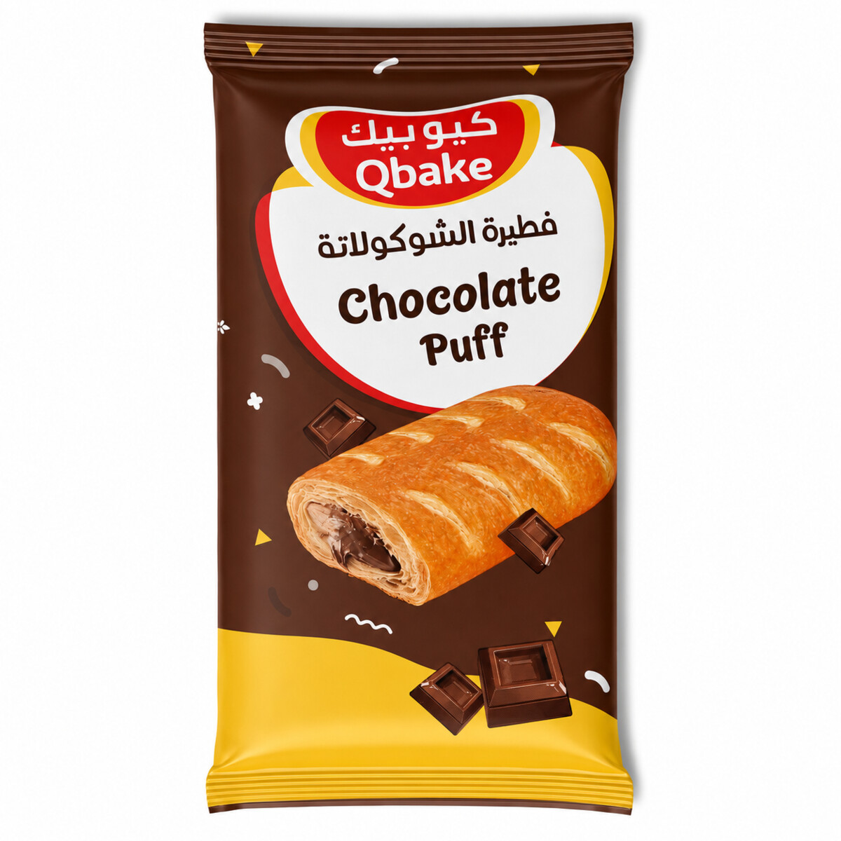 Qbake Chocolatelate Puff 70g
