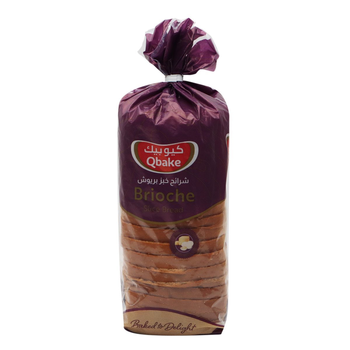 Qbake Brioche Slice Bread 550g
