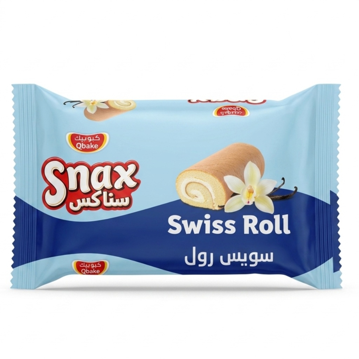 Snax Swiss Roll with Vanilla Filling 20g
