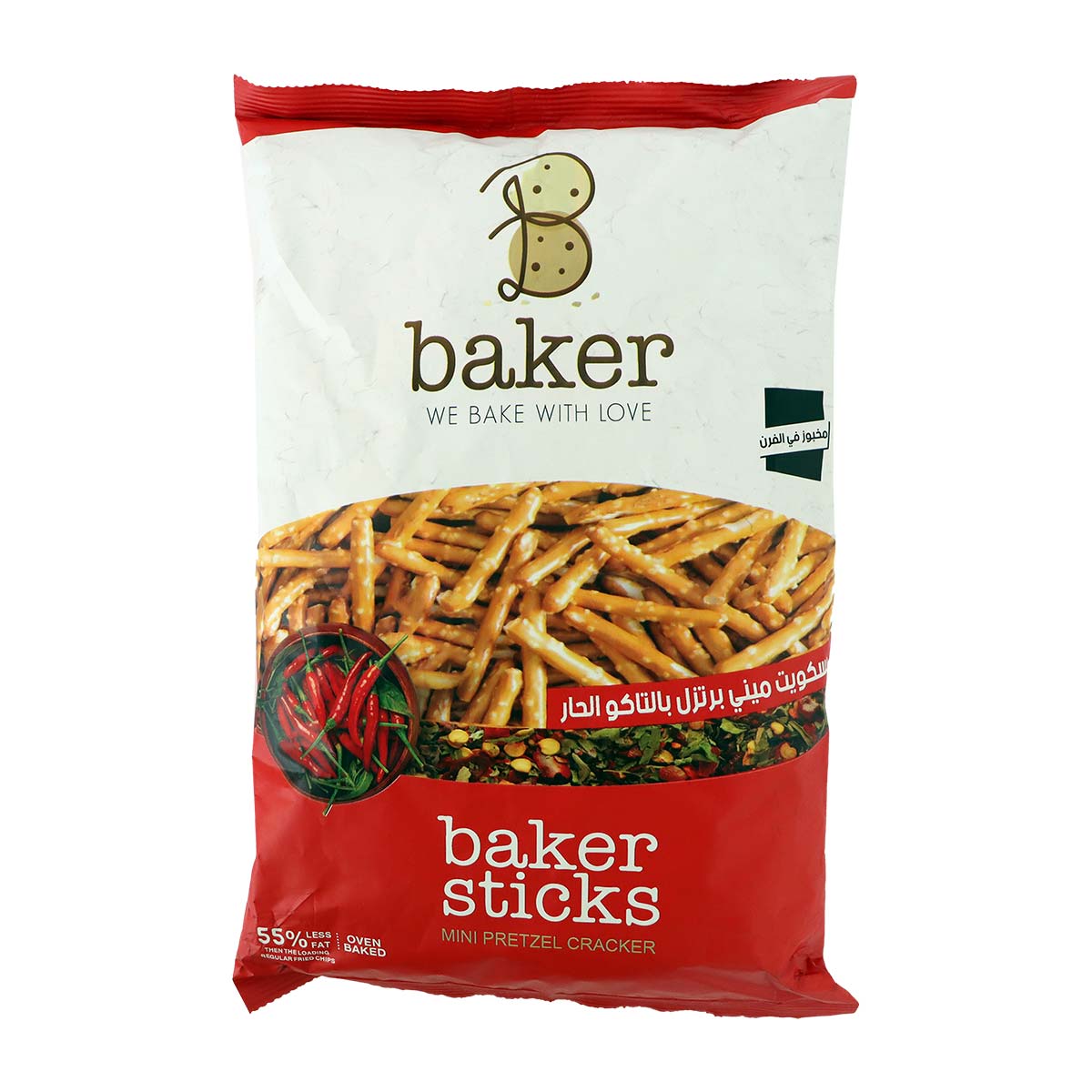 Backer Sticks Mini Pretzel Crackers 250g