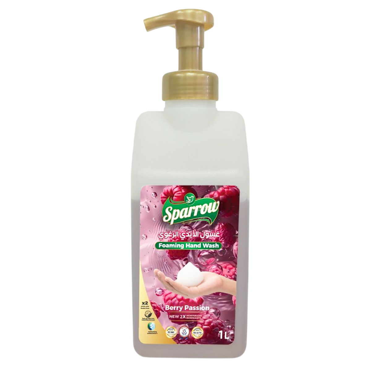 Sparrow Foaming Hand Wash Berry Passion 1L