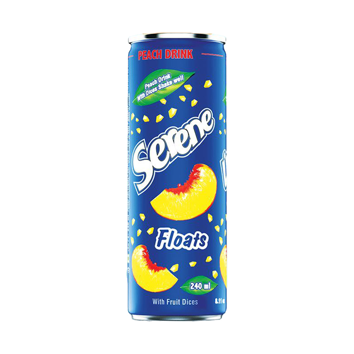 Serene Peach Float Drink 240Ml
