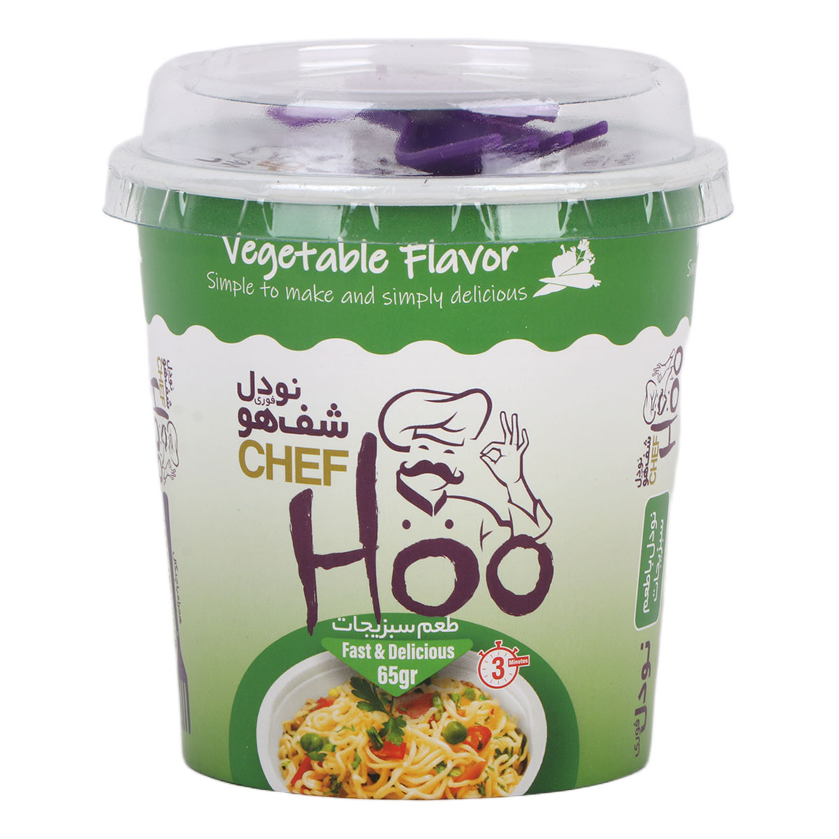 Hoo Vegetable Flavor Cup Noodles 65g