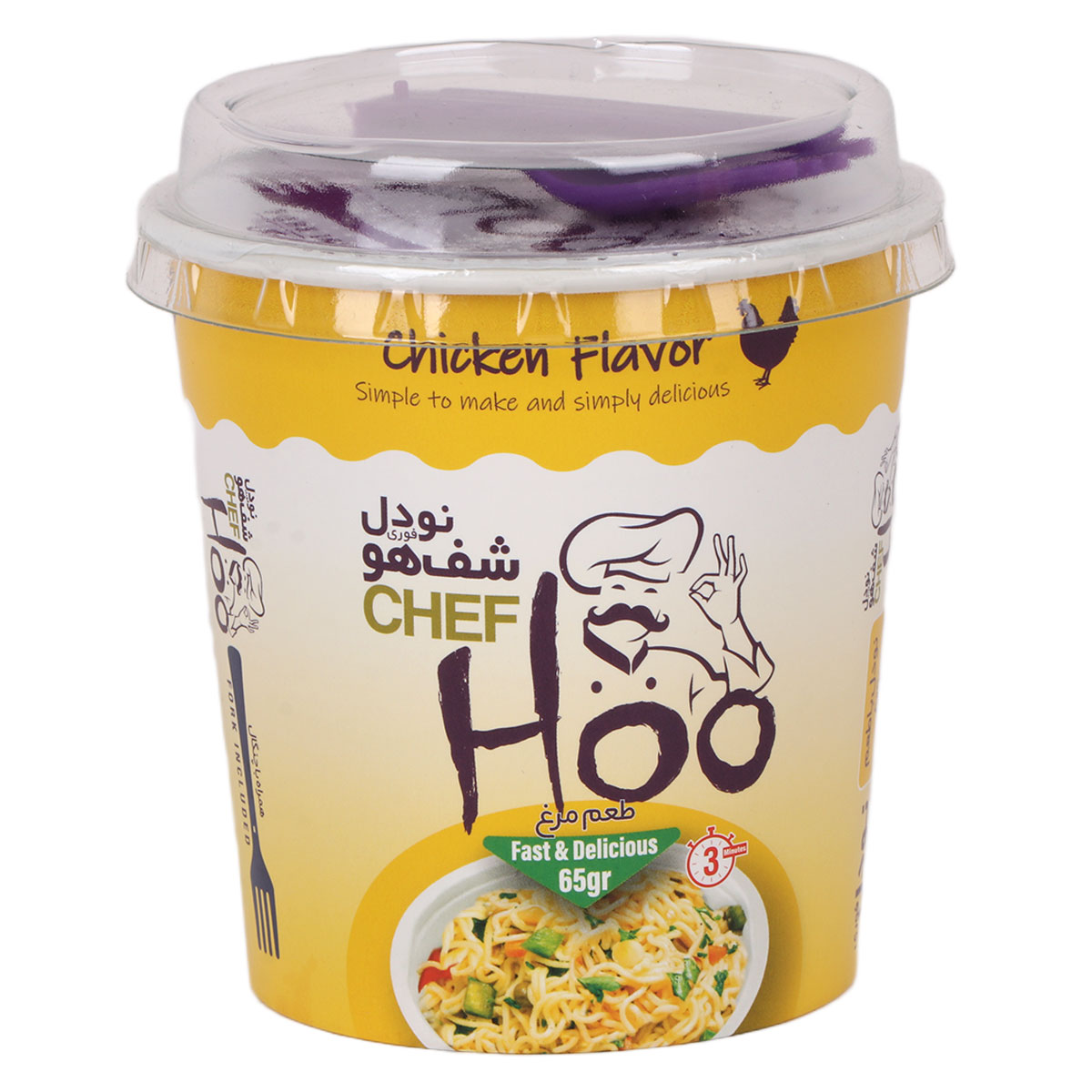 Chef Cup Noodles Chicken Flavor 65g