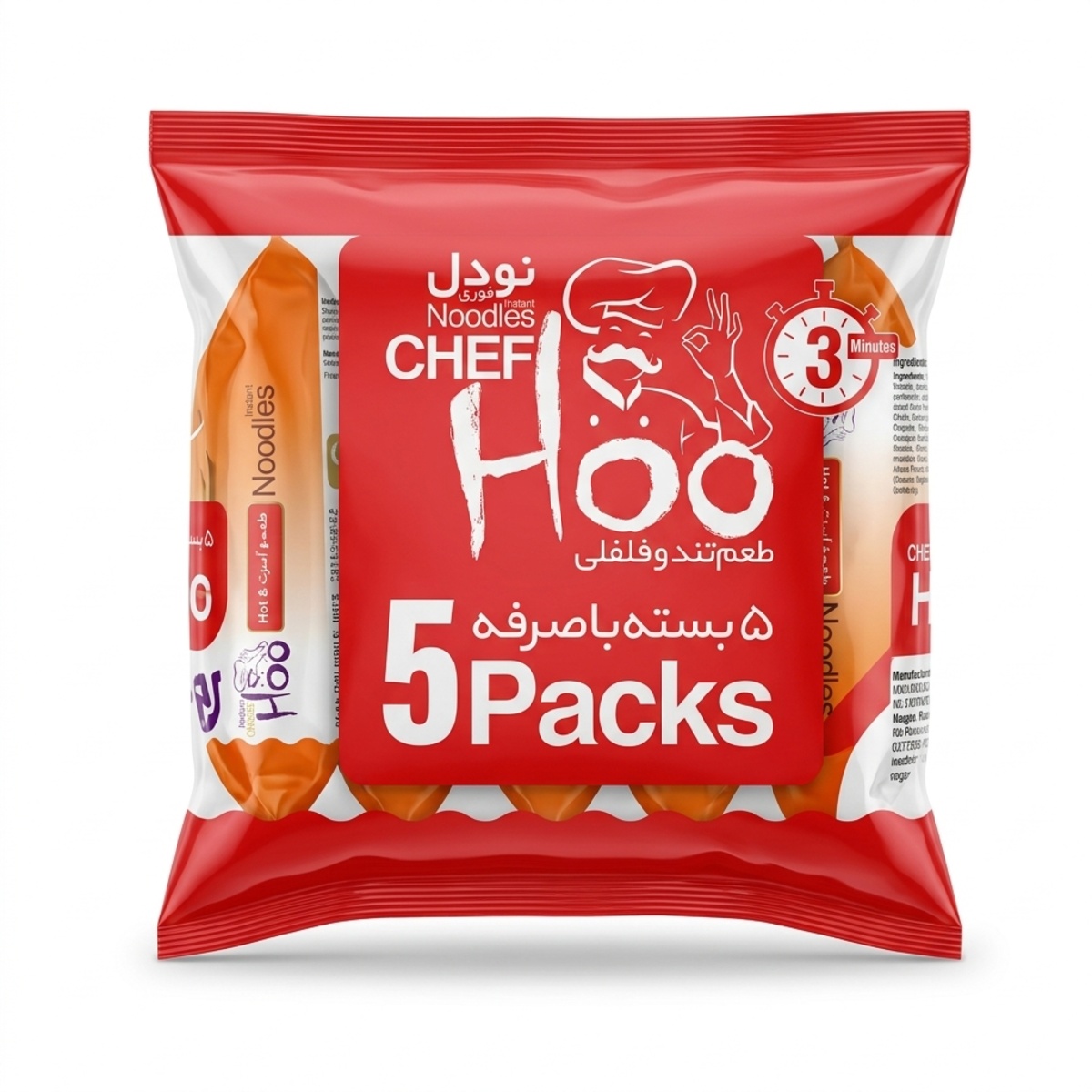 Noodles Chef Hoo Hot And Spicy 425g